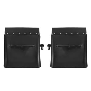 2 Pezzi Parafanghi Universali Neri da 24 Pollici in Acciaio Inossidabile per Camion, Parti di Carrozzeria per Camion - Product Image 2