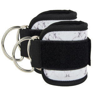 อุปกรณ์พยุงข้อเท้าสำหรับยกน้ำหนักคุณภาพสูงรุ่นใหม่ ระบายอากาศได้ดี พร้อมห่วงรูปตัว D ปรับได้ เหมาะสำหรับการเพาะกาย - Product Image 1