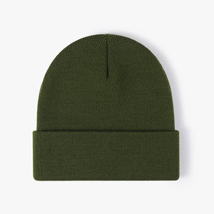 Factory OEM custom stretch knit hats custom <b>fleece</b> lined <b>beanies</b> winter <b>beanies</b> Premium Quality Export - Product Image 3