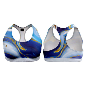 Soutien-gorge de sport sans couture pour femme, maintien élevé, avec logo frontal, bretelles réglables, tissu respirant pour le yoga - Nouvelle Arrivée, Meilleures Ventes - Product Image 6