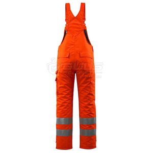 Safety <b>Men</b> <b>Overall</b> Dungaree Breathable Hi Visibility Workwear Customizable Made in Pakistan - Product Image 6