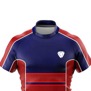 Camiseta de Rugby Lista para Jugar, Corte Moderno, Jersey Deportivo para Hombre, Transpirable y Absorbente de Sudor para Juegos al Aire Libre - Product Image 3