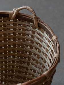 Handwoven Bamboo <b>Wall</b> Basket Natural Woven <b>Wall</b> <b>Hanging</b> Decor <b>Boho</b> Rustic Home Decoration Supplier Manufacturer - Product Image 3