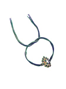 Colorful Peacock Rakhi <b>Set</b> with Multicolor Threads Traditional Designer Rakhi Combo - Product Image 3
