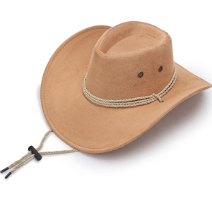 New Felt Western Cowboy Cowgirl <b>Hat</b> <b>Men</b> Women Ethnic Roll-up Brim Outdoor Travel <b>Fedora</b> <b>Hat</b> - Product Image 5