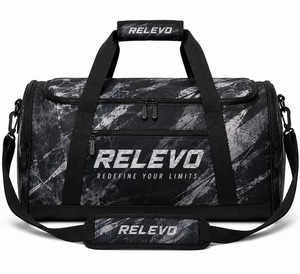 Sac de sport RELEVO INDUSTRIES 40L en nylon 600D avec plusieurs poches et bandoulière - Product Image 6