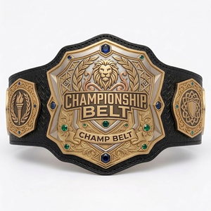 Ceinture de champion premium personnalisée OEM ODM, prix d'usine, finition de haute qualité, design durable pour les événements sportifs - Product Image 1