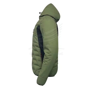 Veste d'hiver 100% coton de qualité supérieure, style streetwear, logo sur le devant, respirante - Product Image 2