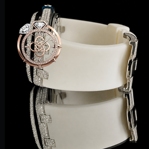 Reloj de Pulsera de Lujo con Moissanita para Hombre, con Incrustaciones de Piedras, de Acero Inoxidable, con Diamantes - Product Image 3