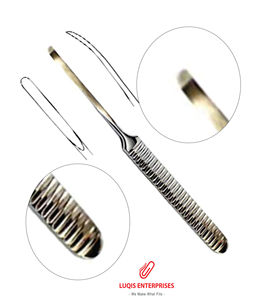 Elevador Curvo Williger, Instrumento Quirúrgico para ORL, Rinoplastia Nasal, Elevador Perióstico, Herramienta de Acero Inoxidable - Product Image 4