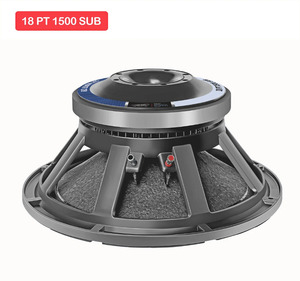 18 PT 1500 SUB Professional 18 Inch Subwoofer <b>Speaker</b> Driver 3000W High Output Portable Durable Diecast Aluminum for Horn Bass - Product Image 2