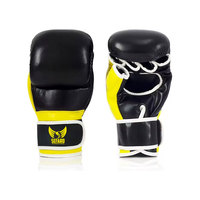 Gants d'entraînement MMA de style nouveau à bas prix, gants d'entraînement MMA professionnels avec protection des poignets, en vente