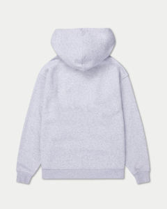<b>Men's</b> Light <b>Grey</b> Zip-Up Hoodie 100% Cotton Knitted Regular Fit Casual Autumn Wear - Product Image 5