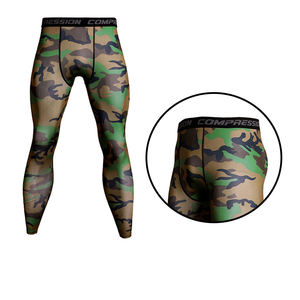 Leggings de compression performants pour hommes, leggings de compression athlétiques pour hommes, leggings de compression flexibles pour hommes - Product Image 4