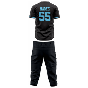 Uniformes de Béisbol Personalizados con Logotipo Sublimado en Poliéster de la Mejor Calidad, para Equipos, Venta al Por Mayor, Secado Rápido, Manga Corta - Product Image 3