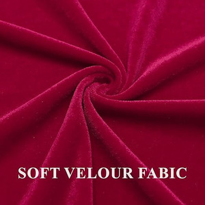 Ensemble de survêtement en velours de luxe pour homme – Sweat-shirt zippé en velours rouge foncé et pantalon assorti à empiècements latéraux - Product Image 6