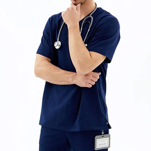 Tenue médicale homme sur mesure, légère et respirante, directement de l'usine, pour médecins, vente en gros - Product Image 5
