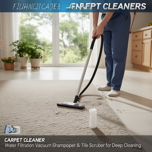 Nettoyeur de tapis avec filtration d'eau, aspirateur-shampouineur et brosse à carrelage pour un nettoyage en profondeur - Product Image 3