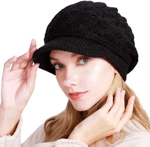 Bonnet tricoté unisexe personnalisé avec logo brodé, 100 % acrylique, chaud, à revers côtelé, pour usage extérieur, pour adultes, vente en gros - Product Image 4
