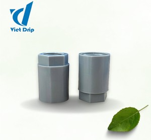 Viet Drip Virgin Plastic 21mm Female Thread Durable Hose Repair Connector for Agricultural <b>Irrigation</b> ISO Certified Adapter - Product Image 1