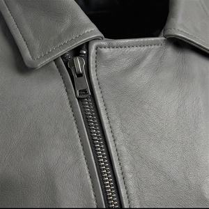 Veste de moto en cuir véritable pour homme de qualité supérieure, nouvelle arrivée, vestes de moto d'hiver, protections amovibles, personnalisables - Product Image 4