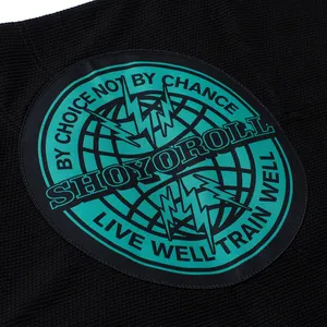 Nuevo Kimono Brasileño de Jiu-Jitsu Negro para Artes Marciales, Uniforme 100% Algodón Transpirable, Ajuste Personalizado, Logotipo Personalizado, Shoyorol Lote 60 440gsm - Product Image 4