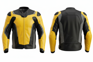 Ropa de Seguridad, Chaqueta de Motociclismo, Cuero PU, Armadura Protectora, Chaqueta de Carreras Transpirable, Chaqueta de Motocicleta para Hombre - Product Image 2