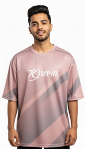 เสื้อยืดโอเวอร์ไซส์สไตล์ลำลองสำหรับผู้ชาย ลายพิมพ์ซับลิเมชั่น แฟชั่นสตรีทแวร์ - Product Image 2