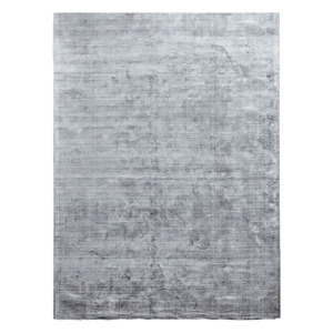 Fabricant de tapis en soie de bambou brun, tapis de luxe tissé à la main, vente en gros OEM, directement de l'usine - Product Image 2