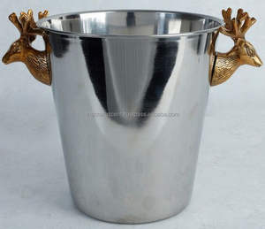 กระติกน้ำแข็งสแตนเลสสำหรับแคมป์ปิ้งและงานปาร์ตี้ ขายส่ง ปรับแต่งได้ตามต้องการ เป็นมิตรกับสิ่งแวดล้อม พร้อมหูหิ้ว - Product Image 5