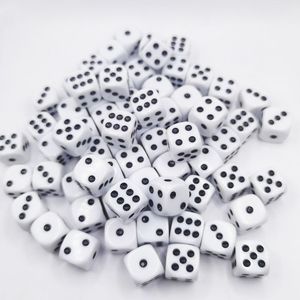 Dado D6 de resina hecha a mano con patrón de resina, ecológico, portátil, de 6 caras, con esquinas redondeadas, estándar, para el juego Yahtzee - Product Image 4