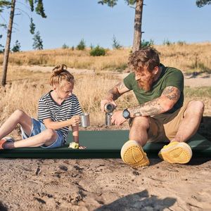Lightweight Self-Inflating Folding Foam Sleeping Cot with <b>Storage</b> Bag for <b>Camping</b> - Product Image 6