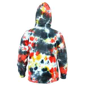 เสื้อฮู้ดแขนยาวผู้ชายแบบ Tie Dye ขายส่ง OEM - พิมพ์ลายตามสั่ง ผ้าฝ้าย 100% กันน้ำ คุณภาพสูง สำหรับฤดูหนาว - Product Image 2