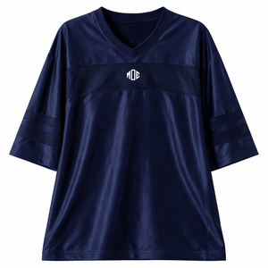 2026 Op maat gemaakte streetwear top, ademend, korte mouwen, modieus American football shirt, leverancier, unisex, boxy, cropped, vintage - Product Image 5