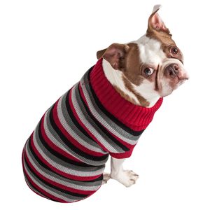 Maglione per Cani a Collo Alto in Maglia Intrecciata, Abbigliamento Casual per Animali Domestici - Product Image 3