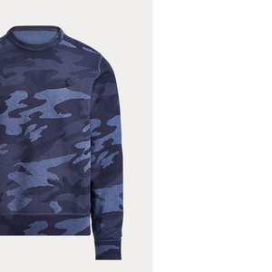 เสื้อสเวตเชิ้ตคอกลมคลาสสิก ผ้าฝ้าย 100% นุ่ม ทนทาน สวมใส่สบาย ทรงโอเวอร์ไซส์ น้ำหนัก 410 กรัม พิมพ์ลายพรางตามสั่ง สำหรับทั้งชายและหญิง - Product Image 4