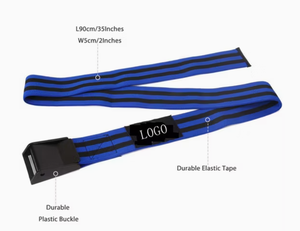 Bandes de compression élastiques confortables pour l'entraînement en salle de sport et les exercices - Product Image 2
