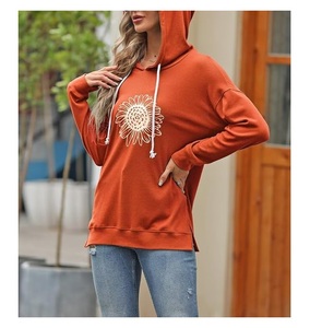 Nouveau design de sweat à capuche pour femme, 100 % coton, manches longues, col en bateau, imprimé, confortable, pour l'hiver, fabriqué au Bangladesh - Product Image 4