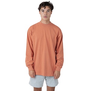 Men Compressed Fitted T Shirt Long Sleeve Mock Neck <b>Top</b> Quality Custom Design Color T Shirt Printed T Shirt Men - Product Image 1