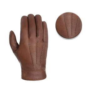 Gants en cuir de mouton imperméables de haute qualité et élégants pour l'hiver, pour un usage quotidien, les sports de plein air, y compris la conduite - Product Image 4