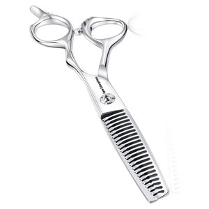 Ciseaux professionnels pour cheveux à 23 dents, ciseaux texturisants pour une mélange et un effilage précis, idéal pour les barbiers et les coiffeurs - Product Image 3