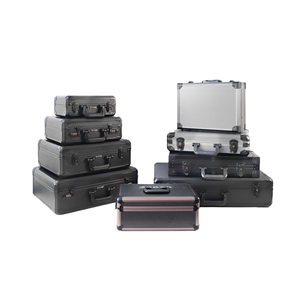 Hộp đựng dụng cụ bằng nhôm đen thiết kế độc đáo, có khóa số, sản xuất bởi nhà máy Trung Quốc (OEM) - Product Image 5