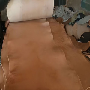 Cuir de buffle pleine fleur véritable tanné végétal, épaisseur 3,8 à 4 mm, pour ceintures, sacs et outils, taille moyenne 8 à 12 pieds carrés par pièce - Product Image 5