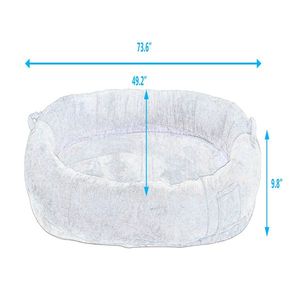 Extra Large <b>Memory</b> <b>Foam</b> Dog Bed for Adults Fluffy Plush Pet Bed for People Human Size for Giants and Stora - Product Image 2