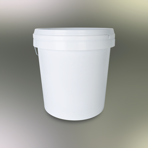 White PP Plastic Pail Cylindrical Recyclable Non-Toxic Odorless Reusable Food Grade Paint Storage <b>Bucket</b> 15L - Product Image 4