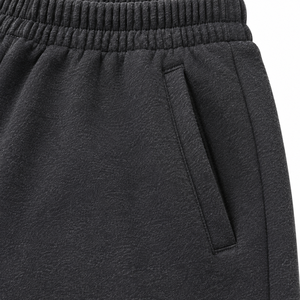 Pantalones Cortos Bermuda de Algodón de Color Sólido para Hombre, Cintura con Cordón, Estilo Casual, Talle Medio, Tejido de Punto, Bolsillos - Product Image 4