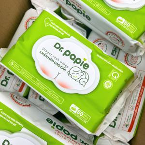 Lingettes humides pour bébés sensibles pour le nettoyage de la zone des couches, aident à réduire les érythèmes, apaisent la peau irritée, hydratent et renforcent la barrière cutanée - Product Image 1