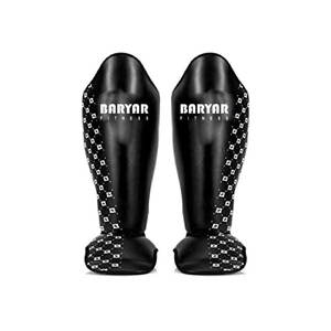 Venta al por mayor directa de fábrica: Protectores de espinilla 2026 de PU para hombre, color personalizado, con impresión de logotipo personalizado, precio bajo, para boxeo. - Product Image 2