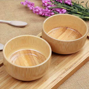Vente en gros Bol en bambou Bol environnemental créatif Fournitures simples pour la maison Restaurant Store - Product Image 6