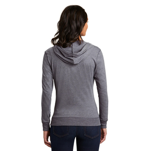 Sweat à capuche décontracté pour femme avec poches et fermeture éclair, super doux, en coton et fibre de bambou, léger et personnalisable - Product Image 2